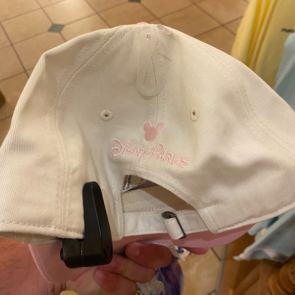2026 Disney Parks Disney Girly Pink Bow Ribbon Hat Baseball Adjustable Adult O/S - Picture 2 of 2